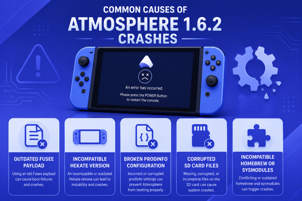 Common Causes of Atmosphere 1.6.2 Crashes