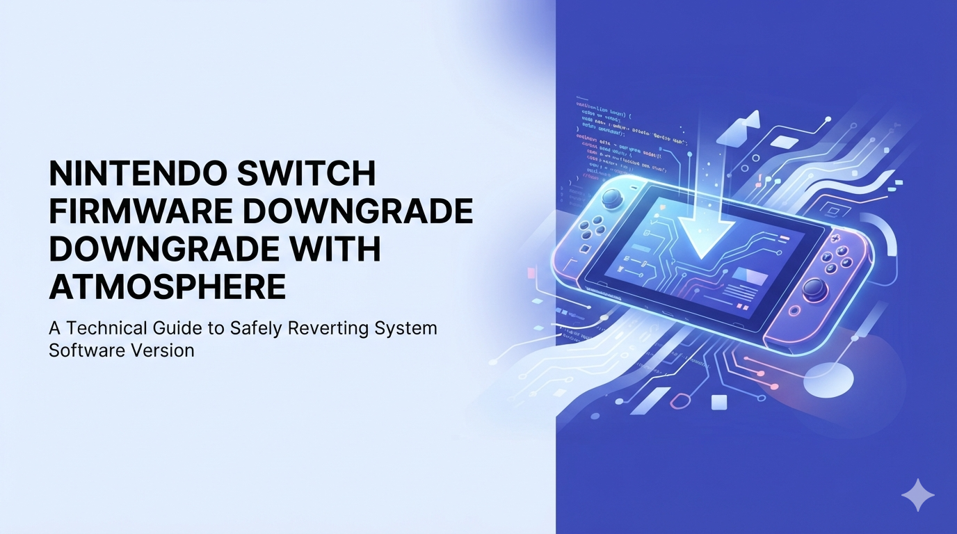 Nintendo Switch Firmware Downgrade with Atmosphere