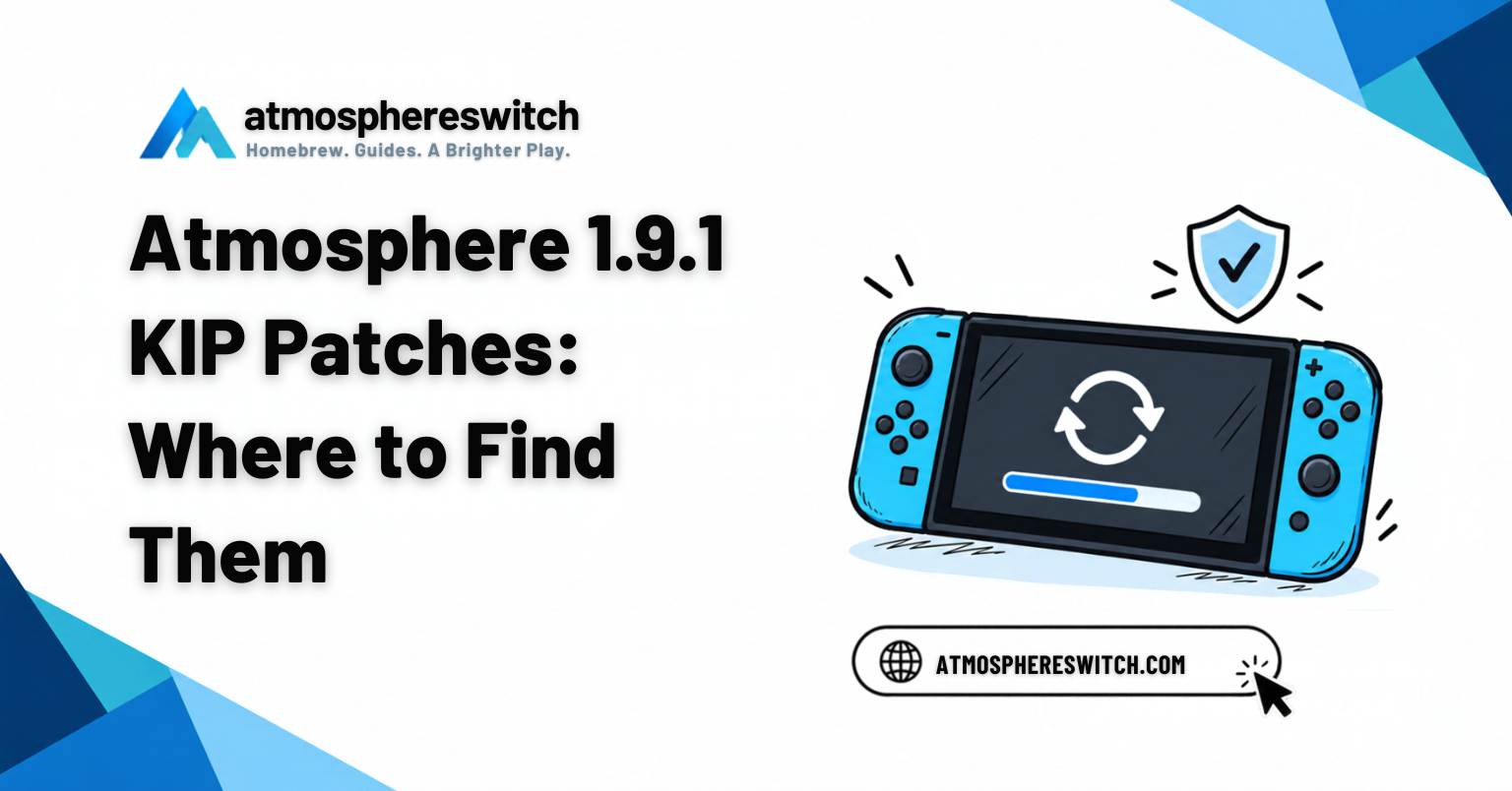 Atmosphere 1.9.1 KIP Patches Where to Find Them